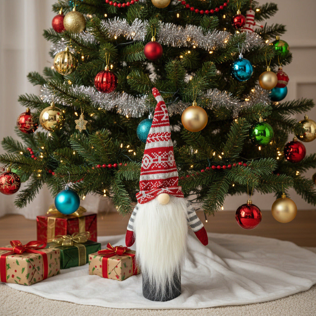 Dárkový vak na víno ve stylu trpaslíka s rukama (1ks V4)