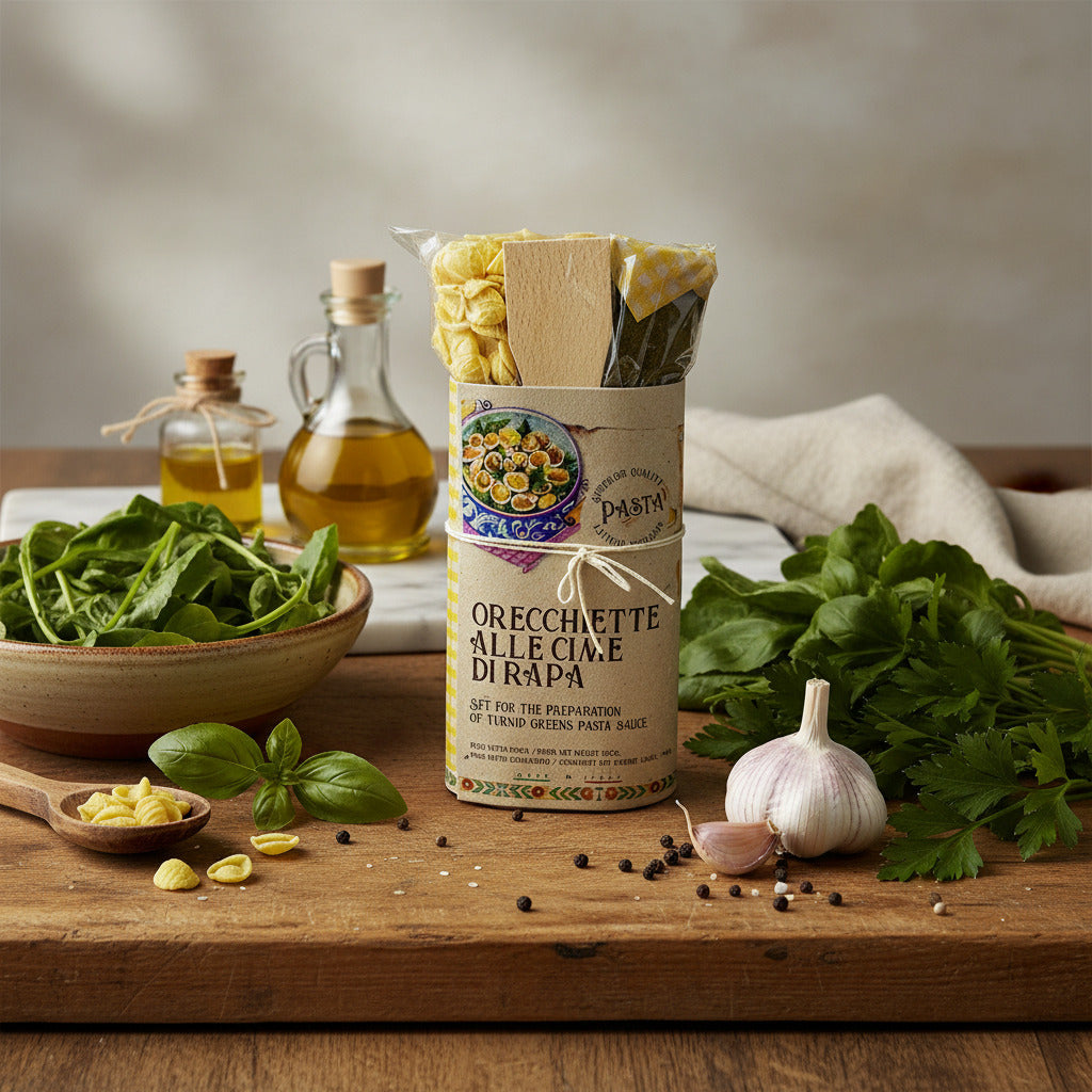 Těstovinová sada – Orecchiette alle cime di rapa