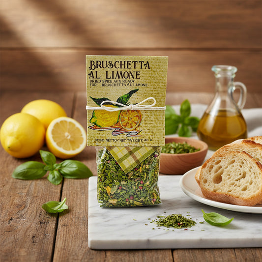 Kořenicí směs na citronovou bruschettu – Bruschetta al Limone (80 g)