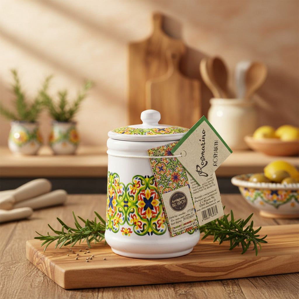 Rozmarýn v dekorativní keramické dóze – Rosmarino (20g)