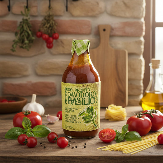 Sugo Pronto Pomodoro e Basilico – italská rajčatová omáčka s bazalkou (380g)