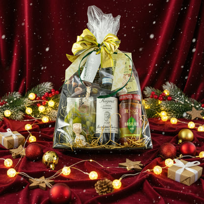 Vánoční dárkový koš Nebbiolo & Delizia Italiana