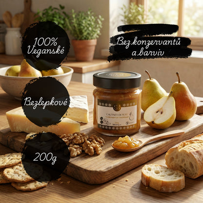 Domácí hruškové chutney z italských hrušek (200g)